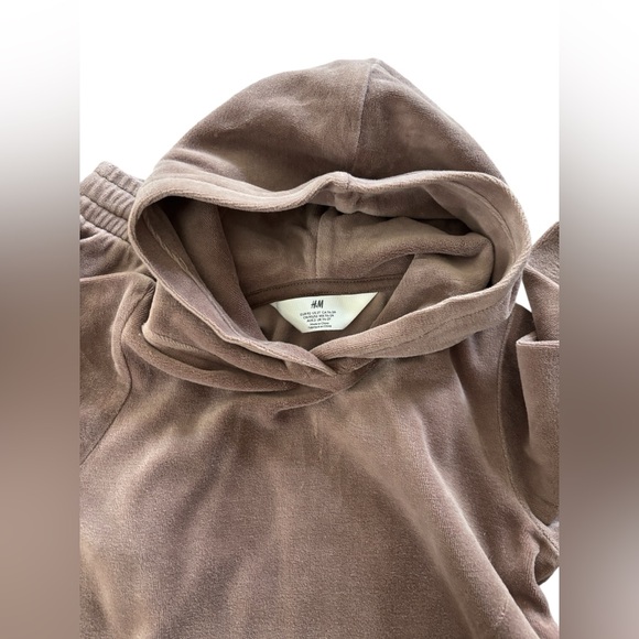 H&M Velour Matching Set 2T Beige - Picture 11 of 11